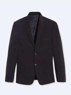 Calvin Klein Boys Blazer Size 18 Black Dress Jacket
